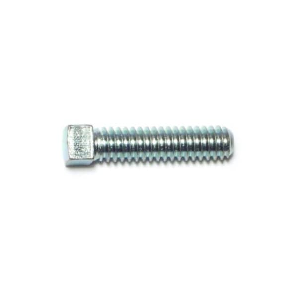 Midwest Fastener 1/4"-20 x 1" Steel Coarse Thread Square Head Set Screws 10PK 60583 - main